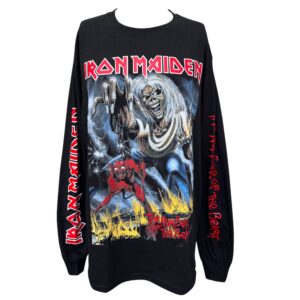 iron maiden the number of the beast longsleeve iron maiden the number of the beast longsleeve